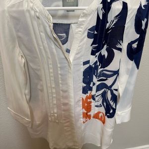 Anthropologie Maeve 3/4 sleeve blouse